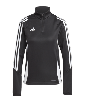 adidas Tiro 24 Trainingstop Damen Schwarz Weiss - schwarz