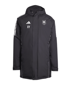 adidas Tiro 24 Winterjacke Schwarz Weiss