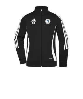 adidas Tiro 24 Trainingsjacke Damen Schwarz