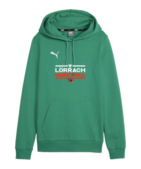 PUMA teamGOAL Casuals Hoody Damen Grün F05