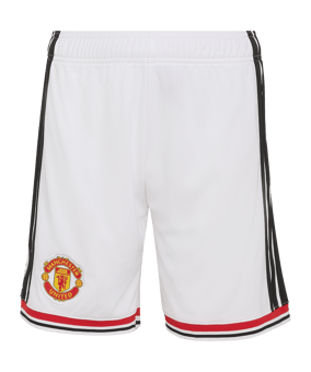 adidas Manchester United Short Home 2026/2027 Kids Weiß - weiss
