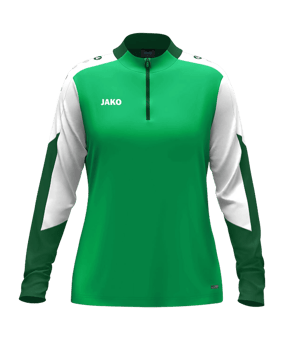 JAKO Dynamic Ziptop Sweatshirt Damen Grün F204 - gruen