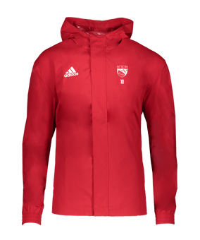 Veste tout temps adidas Entrada 22 rouge 