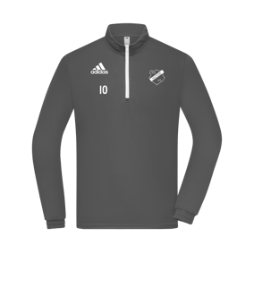 adidas Entrada 22 HalfZip Sweatshirt Grau