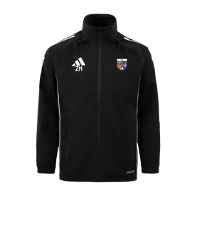 adidas Tiro 24 Regenjacke Schwarz Weiss