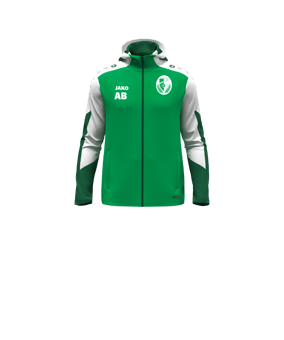 JAKO Dynamic Kapuzenjacke Kids Grün F204