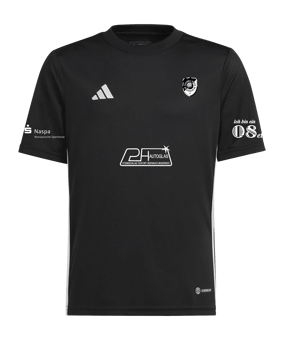 adidas Tabela 23 Trikot Kids Schwarz Weiss