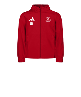 adidas Entrada 26 Jacke Kids Rot