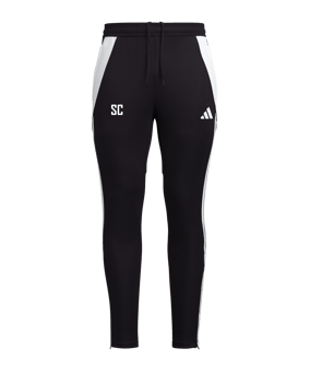 adidas Tiro 24 Trainingshose Schwarz Weiss