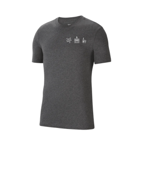 Nike Park 20 T-Shirt Grau Weiss F071