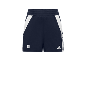 adidas Tiro 24 Short Damen Blau Weiss