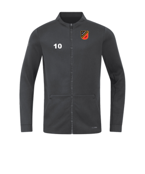 JAKO Pro Casual Jacke Grau F855 