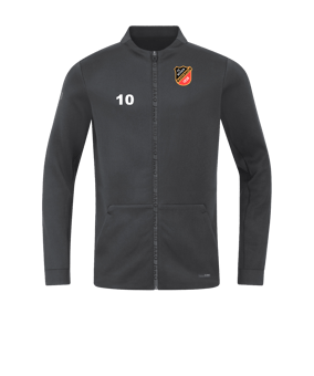 JAKO Pro Casual Jacke Grau F855 