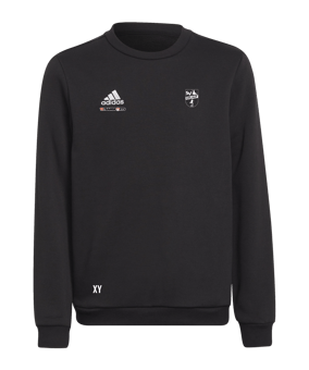 adidas Entrada 22 Sweatshirt Kids Schwarz