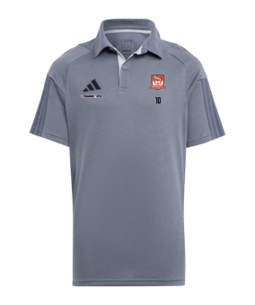 adidas Tiro 23 Competition Poloshirt Kids Grau