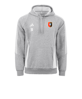 adidas Tiro 24 Hoody Grau Weiss 