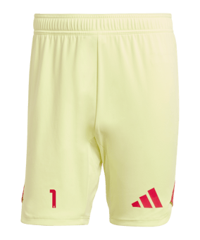 adidas Tiro 25 Pro Torwartshort Gelb