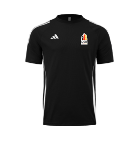 adidas Tiro 24 T-Shirt Schwarz Weiss