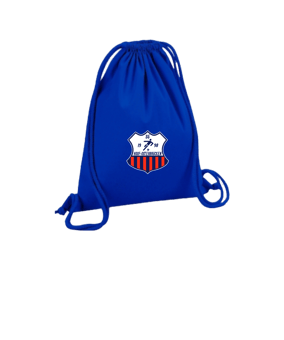 Merch Organic Premium Cotton Gymsack Bright Royal | logo4c