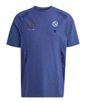 adidas Tiro Travel T-Shirt Dunkelblau