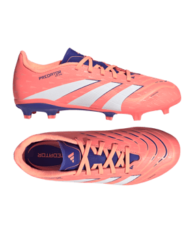 adidas Predator League FG/MG Coral Blaze Kids Orange - orange