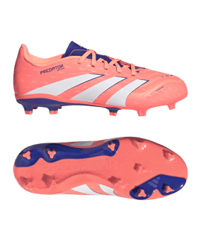 adidas Predator League FG/MG Coral Blaze Kids Orange - orange