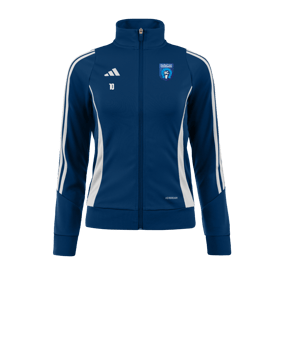 adidas Tiro 24 veste d'entrainement femmes  bleu blanc