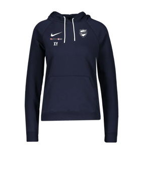 Nike Park 20 Fleece Hoody Damen Blau Weiss F451