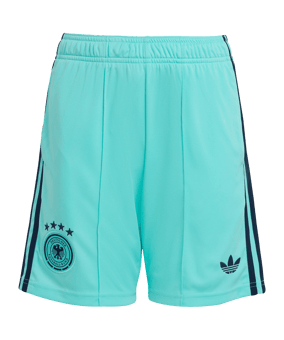 adidas DFB Deutschland Short Away WM 2026 Kids Türkis - tuerkis