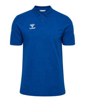 Hummel Go 2.0 Chevron Polo Blau F7045 - blau