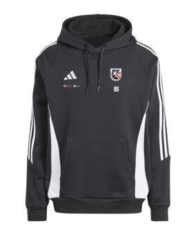 adidas Tiro 24 Hoody Schwarz Weiss