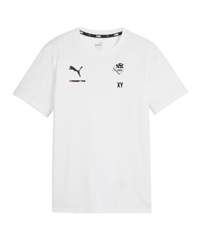 PUMA teamGOAL Casuals T-Shirt Kids Weiss F04