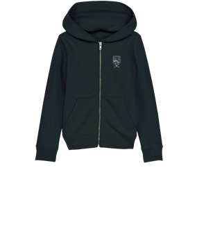 Merch Mini Cultivator 2.0 Zip-Hoodie Kids Black | #logo1c