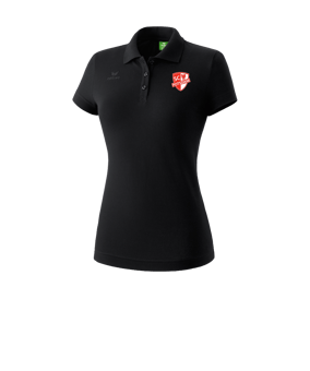 Erima Teamsport Poloshirt Damen Schwarz