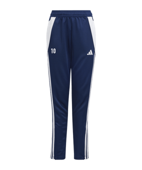 adidas Tiro 24 Slim Trainingshose Kids Blau Weiss