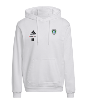 Sweat à capuche adidas Entrada 22 blanc 