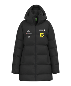 Erima Premia Parka Winterjacke Damen Schwarz