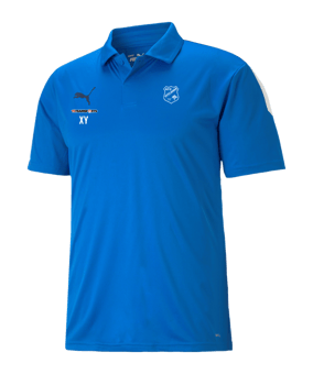 PUMA teamLIGA Sideline Polo Blau F02