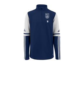 adidas Squadra 25 HalfZip Sweatshirt Enfants Bleu 