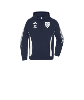 adidas Tiro 24 Hoody Kids Blau Weiss