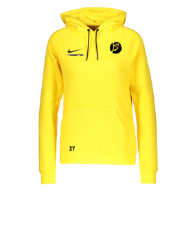 Nike Park 20 Fleece Hoody Damen Gelb Schwarz F719