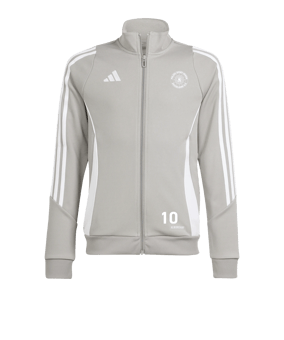 adidas Tiro 24 Trainingsjacke Grau Weiss