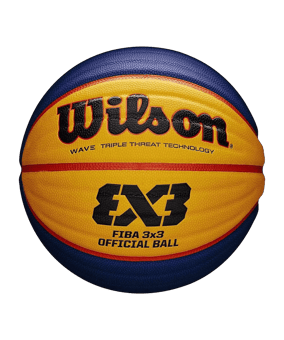 Wilson FIBA 3X3 Official Basketbal Orange - oranje