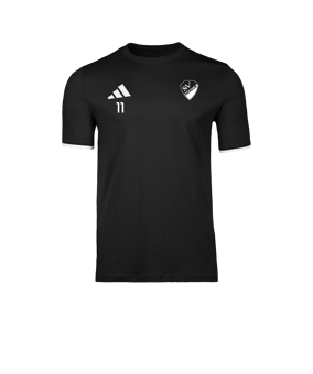 adidas Entrada 26 T-Shirt Schwarz
