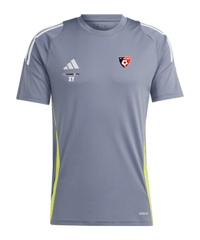 adidas Tiro 24 Trikot Grau Weiss Gelb