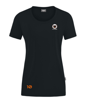 JAKO Organic Stretch T-Shirt Damen Schwarz F800