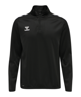 Hummel hmlCORE XK HalfZip Sweatshirt Schwarz F2001 - schwarz