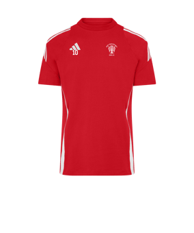 adidas Tiro 24 T-Shirt Rot Weiss