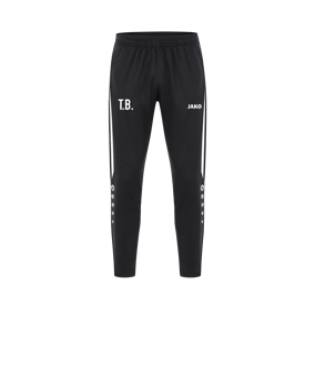 JAKO Power Polyesterhose Damen Schwarz Weiss F802