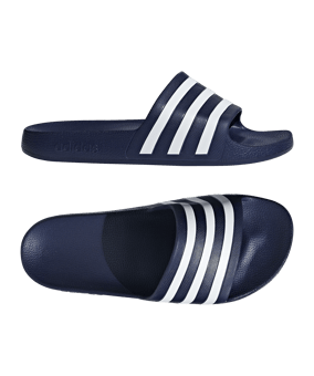 adidas Adilette Aqua Badelatsche Blau - blau